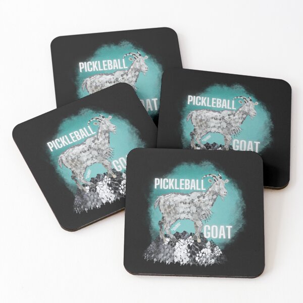 Item preview, Pickleball Goat Greatest Of All Time Sports Art designed and sold by PickleballWeart.