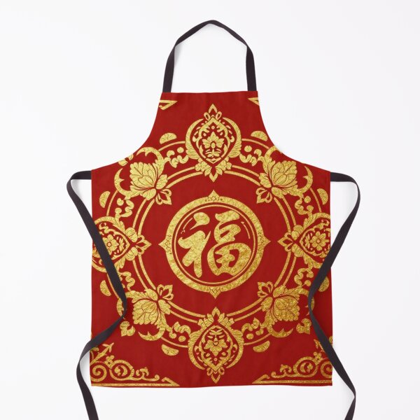 Item preview, Gold 福 Mandala on Red designed and sold by RandomWalker.