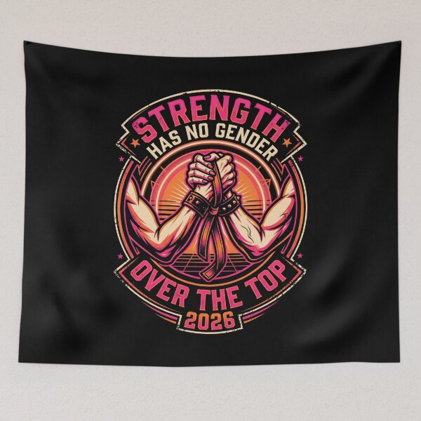 Item preview, Strength Has No Gender Arm Wrestling Power designed and sold by SplashTastic.