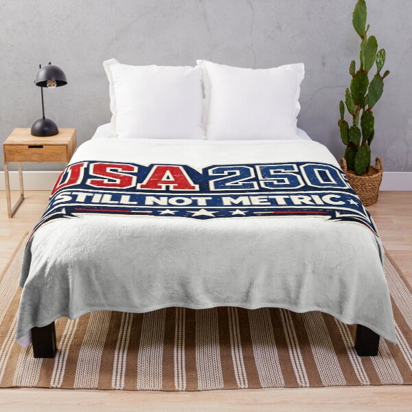 Item preview, USA 250 Still Not Metric Funny Patriotic America 250 designed and sold by BestKindStudio.