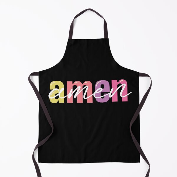Item preview, Amen and Amen – Christian Praise and Worship Quote designed and sold by Verse & Vibes.