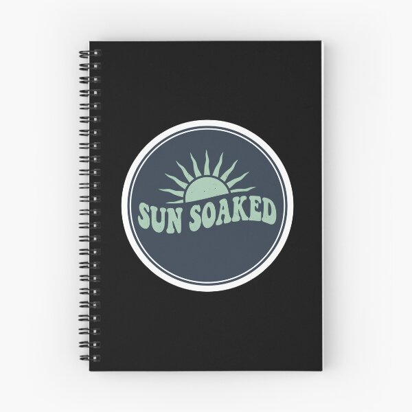 Item preview, Sun Soaked Retro Summer Beach Aesthetic Sticker designed and sold by FestivityFinds.