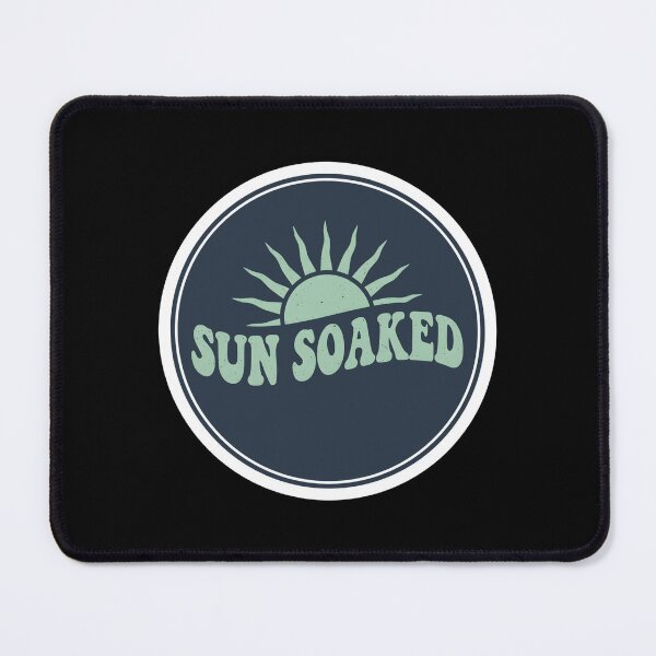 Item preview, Sun Soaked Retro Summer Beach Aesthetic Sticker designed and sold by FestivityFinds.