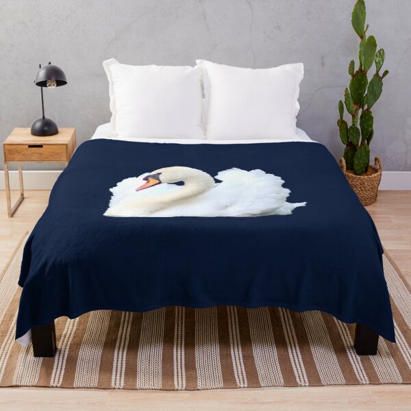 Item preview, Elegant White Swan on Water Peaceful Nature Photography designed and sold by Deep Descent.