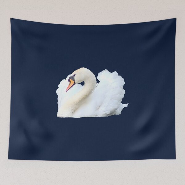 Item preview, Elegant White Swan on Water Peaceful Nature Photography designed and sold by Deep Descent.