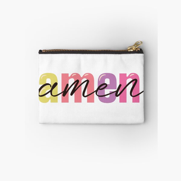 Item preview, Amen – Christian Praise and Worship Quote designed and sold by Verse & Vibes.