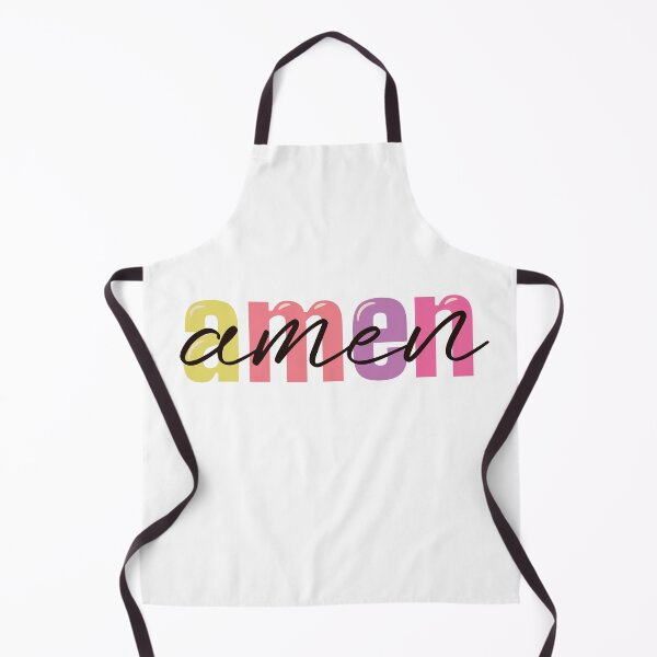 Item preview, Amen – Christian Praise and Worship Quote designed and sold by Verse & Vibes.