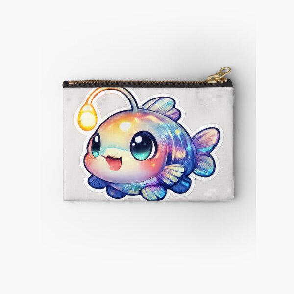 Item preview, Colorful Kawaii cute lanternfish designed and sold by DamioPolArt.