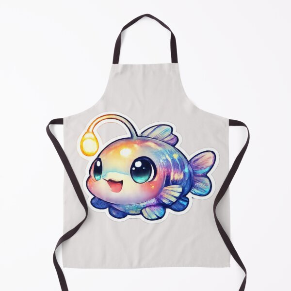 Item preview, Colorful Kawaii cute lanternfish designed and sold by DamioPolArt.