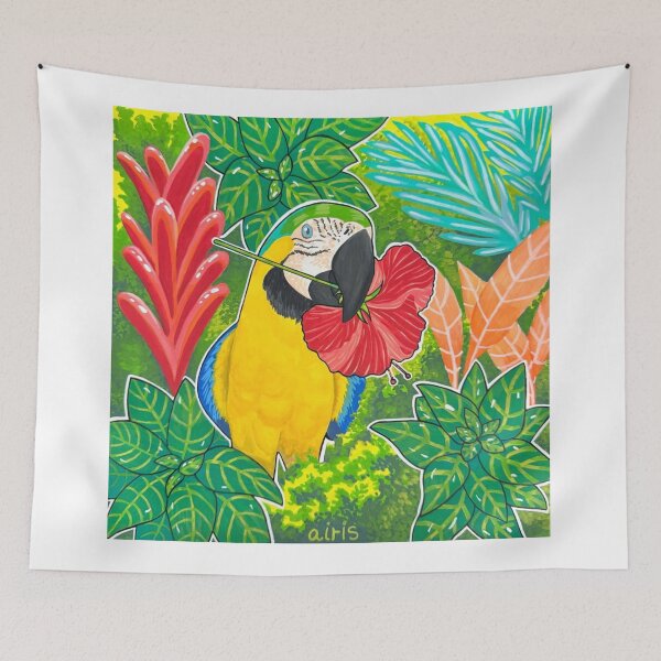 Item preview, Brilliant Sport Mind Corsa aParrot Showcases Vibrant Feathers designed and sold by lekhacitylight.