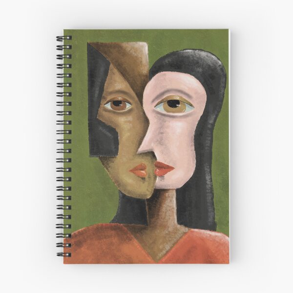 Item preview, Cubism Earth Tone Abstract Face designed and sold by aekritdeach.