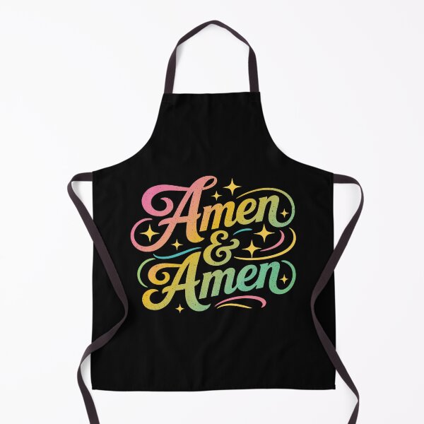 Item preview, Amen and Amen – Christian Faith Colorful designed and sold by Verse & Vibes.