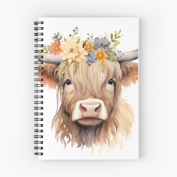 Item preview, Highland cow designed and sold by Zebaiche.