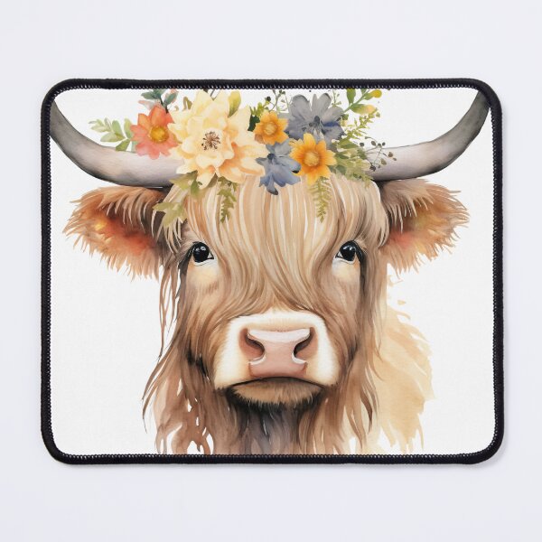Item preview, Highland cow designed and sold by Zebaiche.