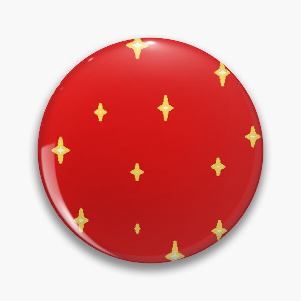 Item preview, twinkle golden stars on red designed and sold by SrihithaStudio.