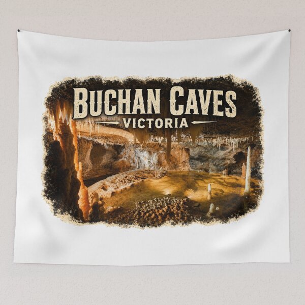 Item preview, Buchan Caves Victoria Vintage Cave Adventure Design designed and sold by Holiday-Hunter.