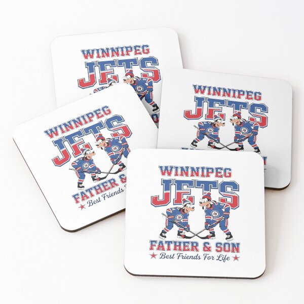 Item preview, Goofy Winnipeg Jets Father And Son Best Friends For Life designed and sold by PinkiesArts.
