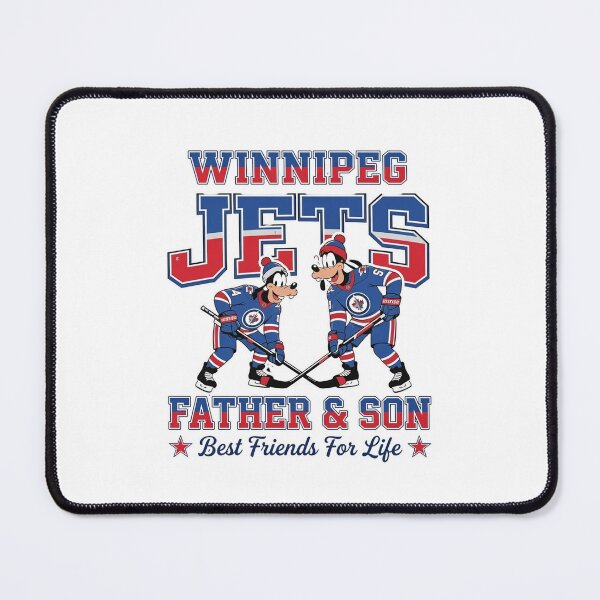 Item preview, Goofy Winnipeg Jets Father And Son Best Friends For Life designed and sold by PinkiesArts.