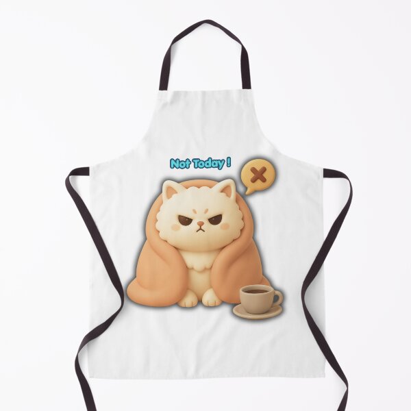 Item preview, Not Today Cat Shirt Cute Grumpy Cat Coffee Lover Kawaii Introvert Tee designed and sold by Mousy17.