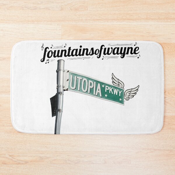 Item preview, Utopia Pkwy Street Sign Retro Music  designed and sold by Echomyriad.