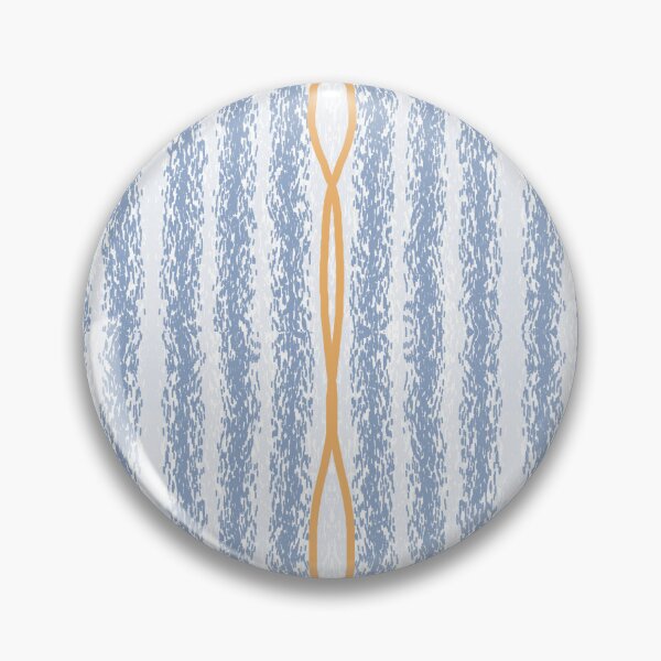 Item preview, Blue White Orange Stripes Pattern designed and sold by Ailiida.