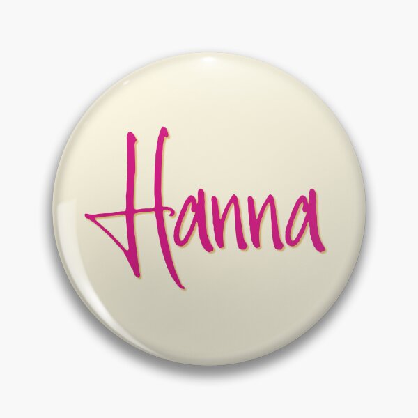 Item preview, HANNA personalized type design designed and sold by CharlottePlaceArt.