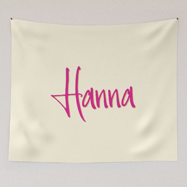Item preview, HANNA personalized type design designed and sold by CharlottePlaceArt.