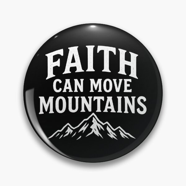 Item preview, Matthew 17:20 Faith Can Move Mountains designed and sold by plushism.