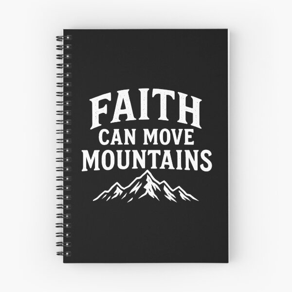 Item preview, Matthew 17:20 Faith Can Move Mountains designed and sold by plushism.