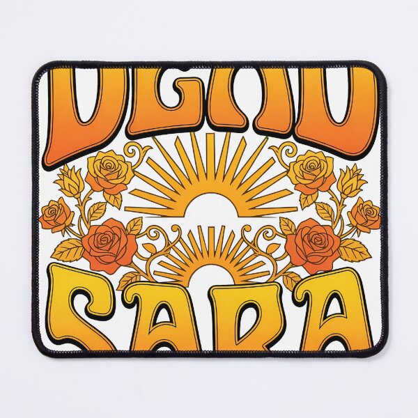 Item preview, Retro Sunset Gradient Music Fan designed and sold by Echomyriad.