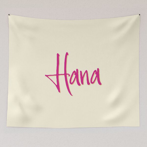 Item preview, HANA personalized type design designed and sold by CharlottePlaceArt.