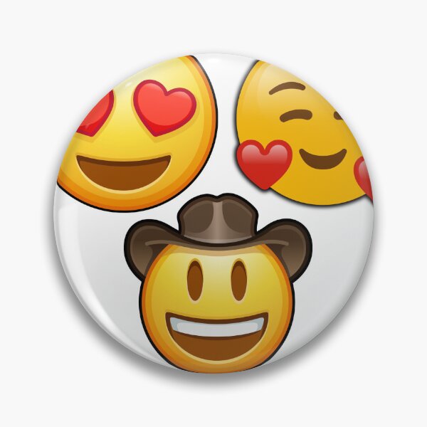 Item preview, Love and Cowboy Emoji Mashup Trio designed and sold by simranart111.
