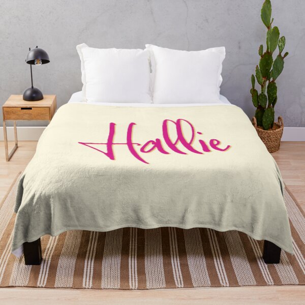 Item preview, HALLIE personalized type design designed and sold by CharlottePlaceArt.