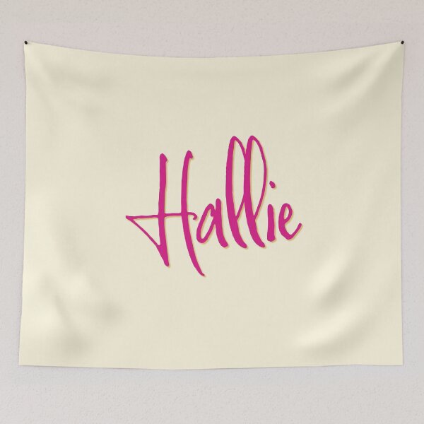 Item preview, HALLIE personalized type design designed and sold by CharlottePlaceArt.