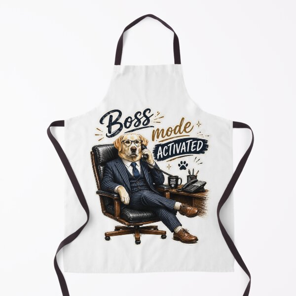 Item preview, Labrador Boss Sticker Funny Office Dog Gift designed and sold by Gentlestate.
