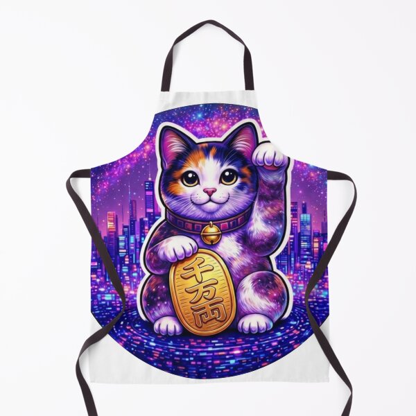 Item preview, #1 Calico Cyber Maneki Neko | Fortune System designed and sold by FUJIYAMA-JAPAN-WORKS.