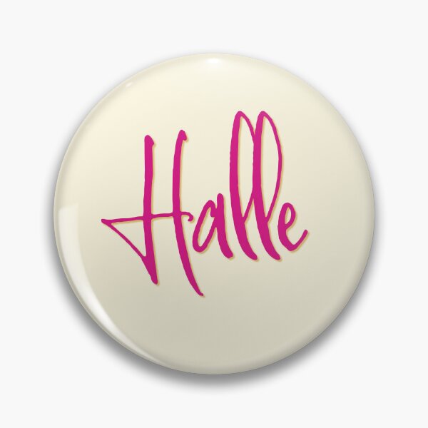 Item preview, HALLE personalized type design designed and sold by CharlottePlaceArt.