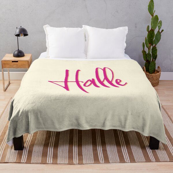 Item preview, HALLE personalized type design designed and sold by CharlottePlaceArt.