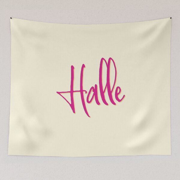 Item preview, HALLE personalized type design designed and sold by CharlottePlaceArt.