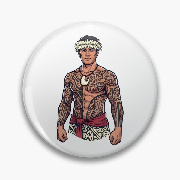 Item preview, Polynesian Warrior | Parkour art designed and sold by ebialonestar.