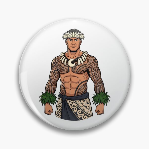 Item preview, Polynesian Warrior | Parkour art designed and sold by ebialonestar.