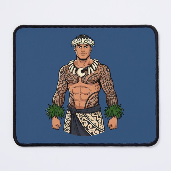 Item preview, Polynesian Warrior | Parkour art designed and sold by ebialonestar.