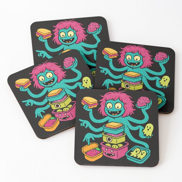 Item preview, Quirky Monster Lunch Lady designed and sold by Love Joy.