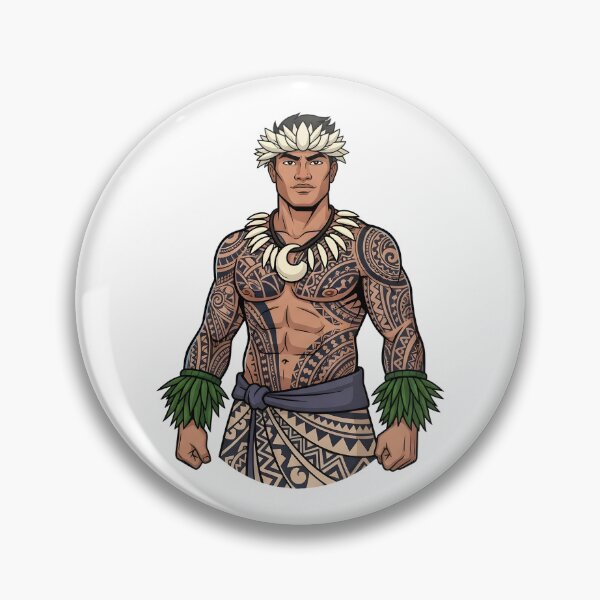 Item preview, Polynesian Warrior | Parkour art designed and sold by ebialonestar.