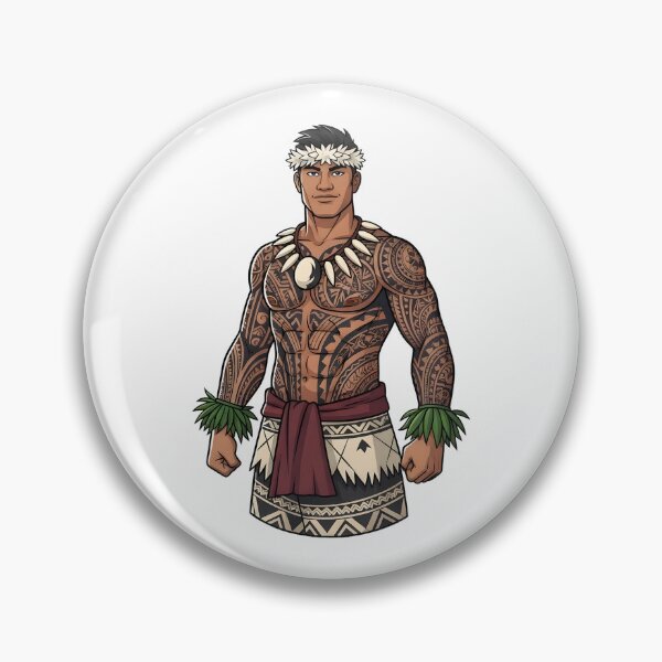 Item preview, Polynesian Warrior | Parkour art designed and sold by ebialonestar.