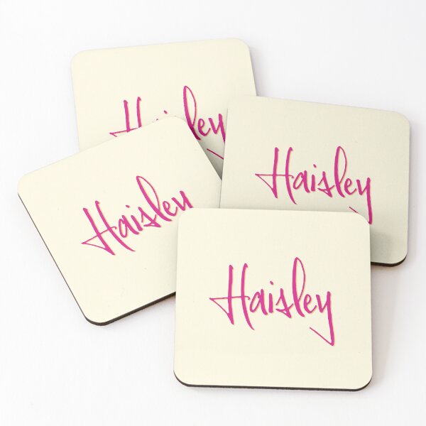 Item preview, HAISLEY personalized type design designed and sold by CharlottePlaceArt.