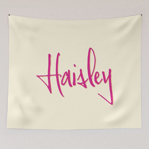 Item preview, HAISLEY personalized type design designed and sold by CharlottePlaceArt.