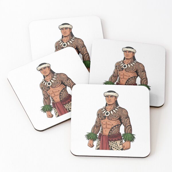 Item preview, Polynesian Warrior | Parkour art designed and sold by ebialonestar.