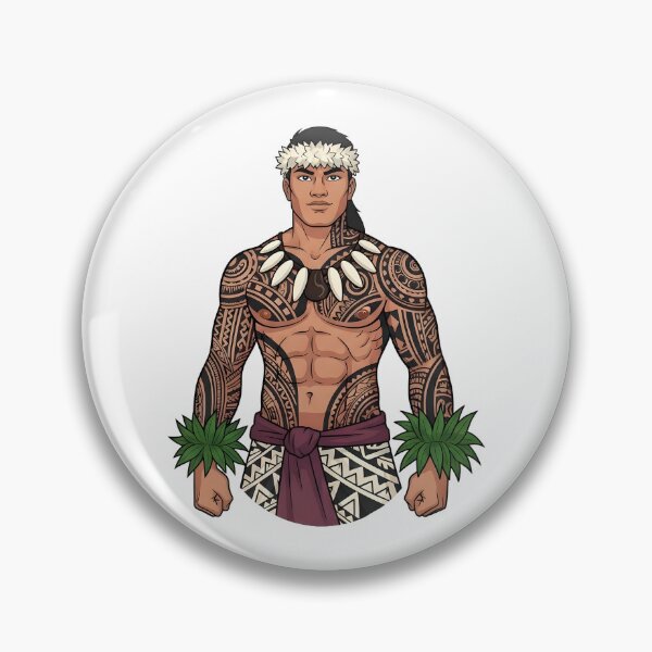 Item preview, Polynesian Warrior | Parkour art designed and sold by ebialonestar.