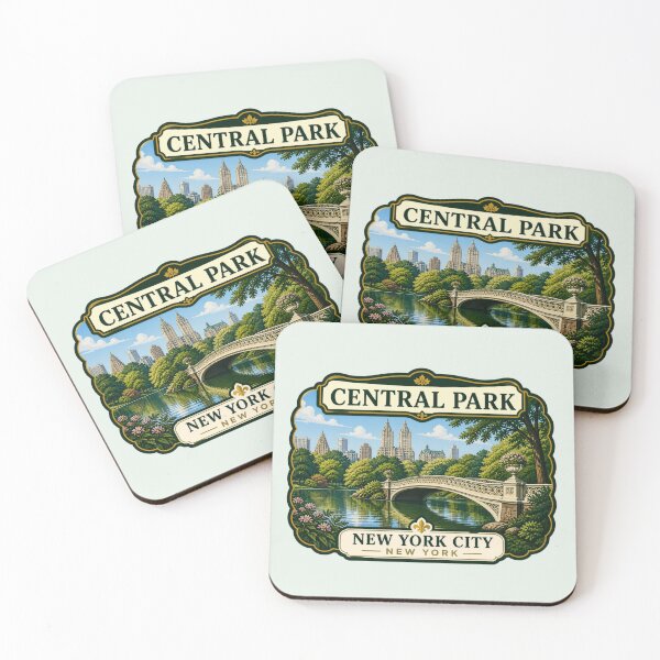 Item preview, Central Park, New York City, New York - Bow Bridge designed and sold by Myra365Art.
